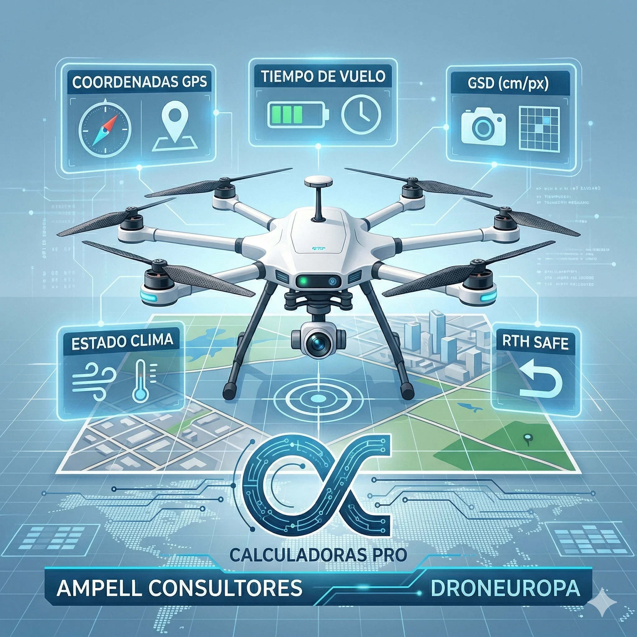 calculadores técnicos para pilotos y operadores