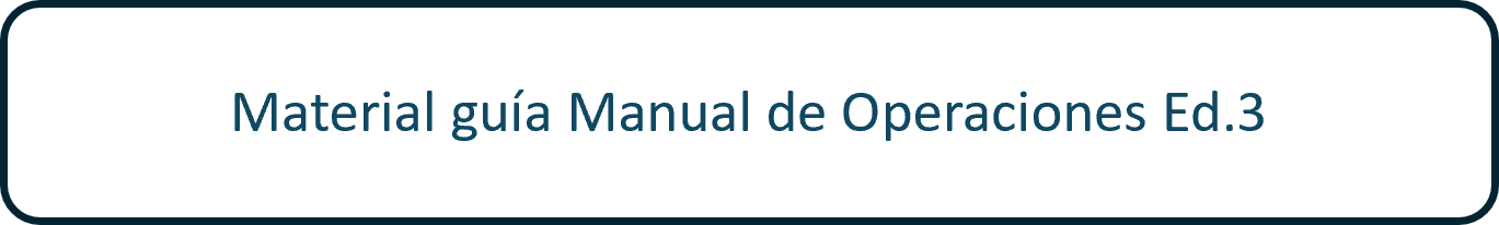 Material guía Manual de Operaciones