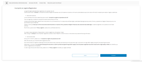 alta y modificación registro drones aesa alta y modificación registro drones aesa