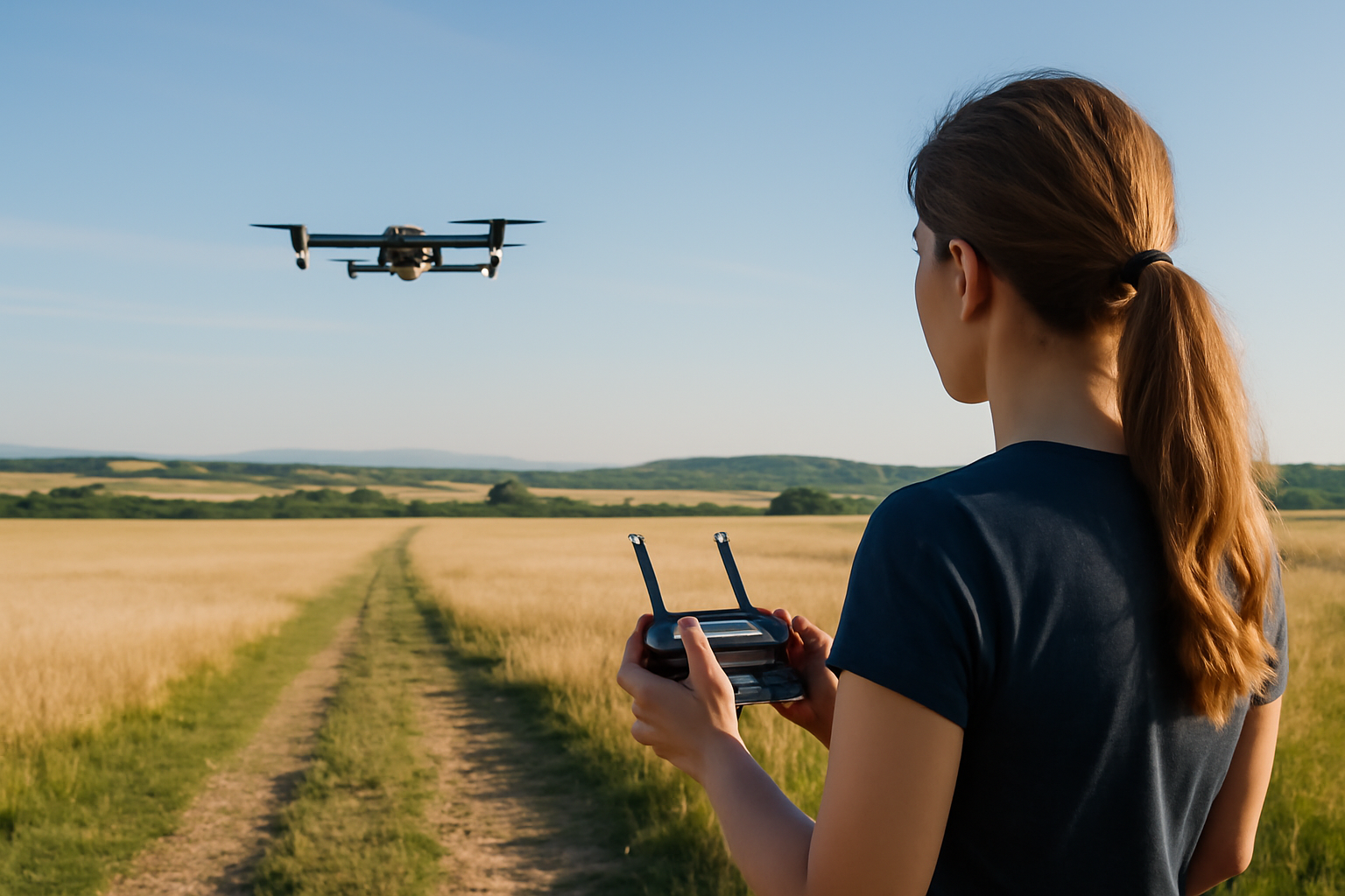 STS-02. BVLOS con observadores del espacio aéreo sobre una zona terrestre controlada en un entorno poco poblado