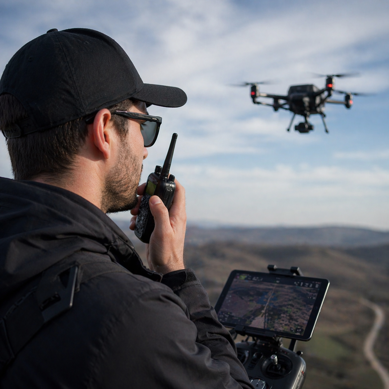 título radiofonista drones