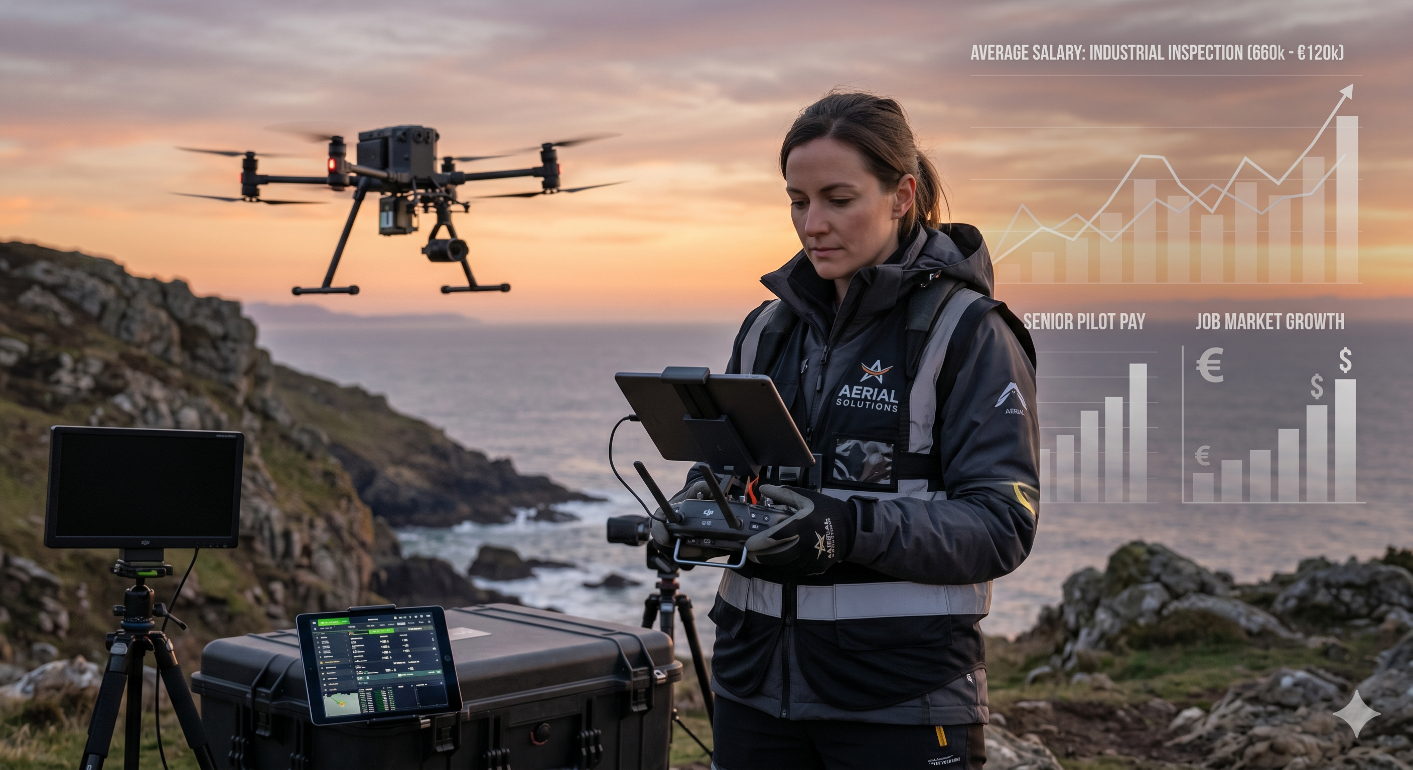 Salario piloto de drones en españa 2026