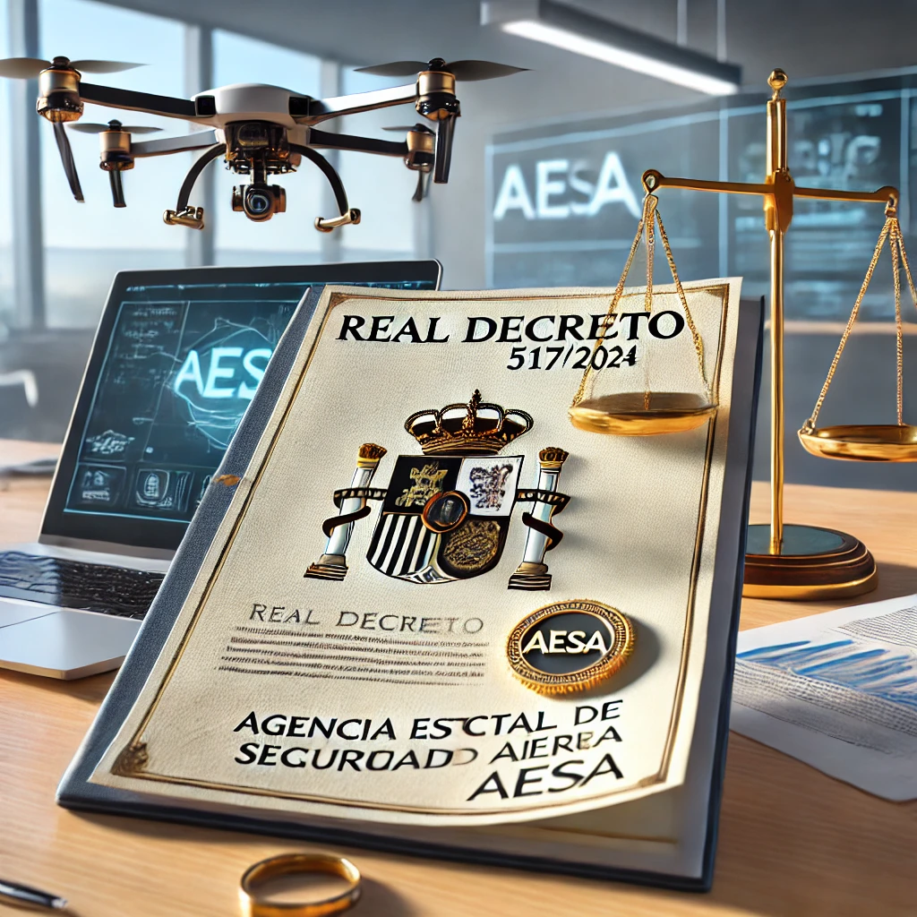 Normativa Real Decreto 517/2024 sobre vuelos en CTR